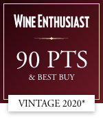 Wine Enthusiast 90 Points and Best Buy - Vintage 2020