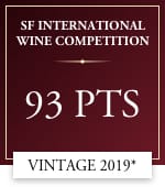 sf international wine competition 93 points vintage 2019 *